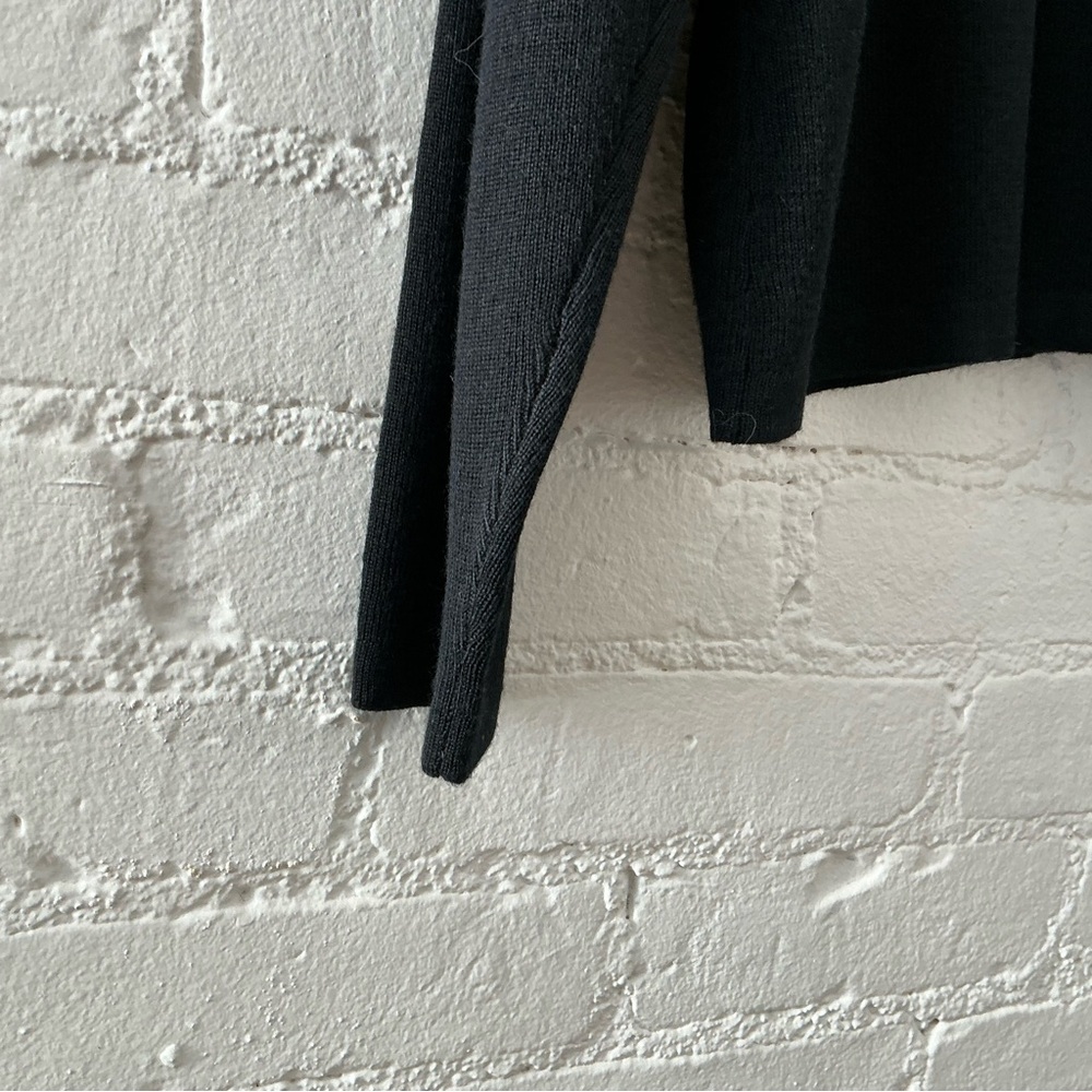 Vintage Pendleton Black Button Front Cardigan Swe… - image 8